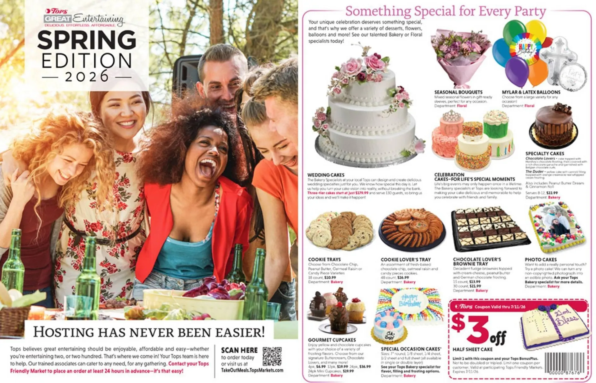 Weekly promotion Tops weekly ad spanning from May 3 to May 23 2026 - Page 1 for Catalogue 365