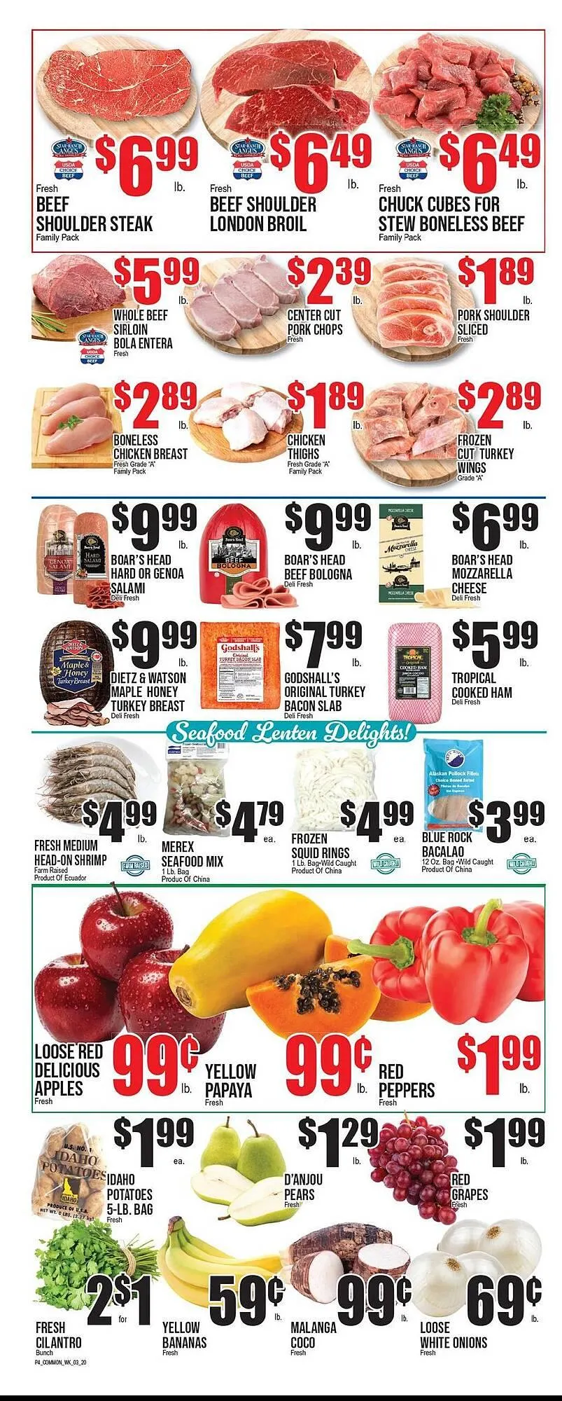 Weekly ad Extra Supermarket circular from March 20 to April 2 2026 - Page 4