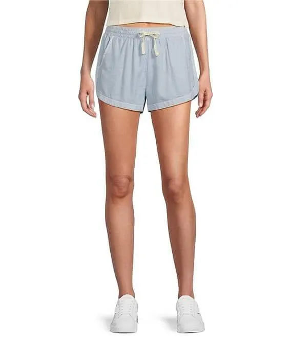 Road Trippin Twill Pull-On Shorts