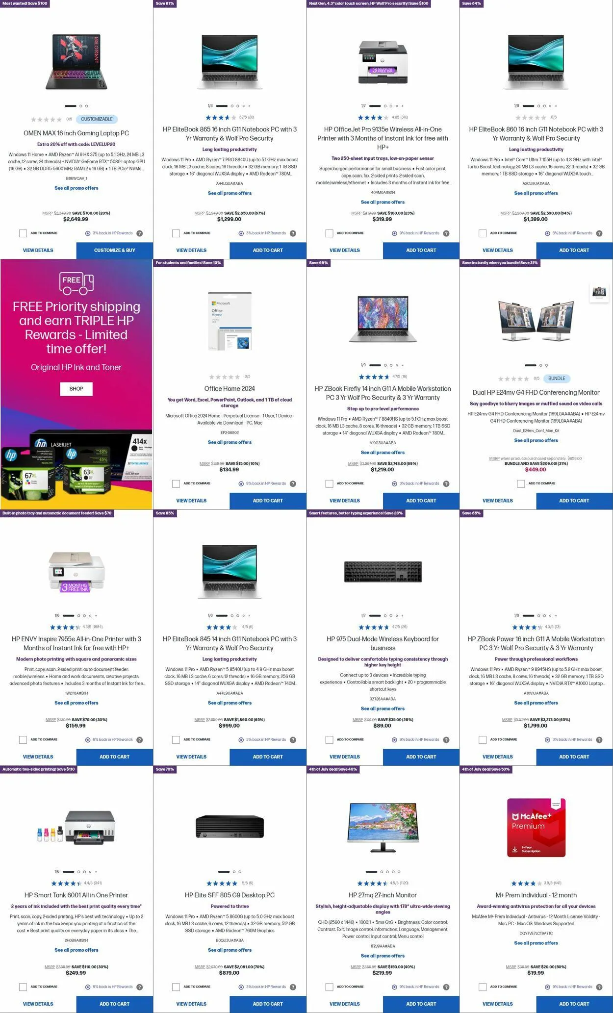 Weekly ad HP from July 1 to July 31 2025 - Page 3