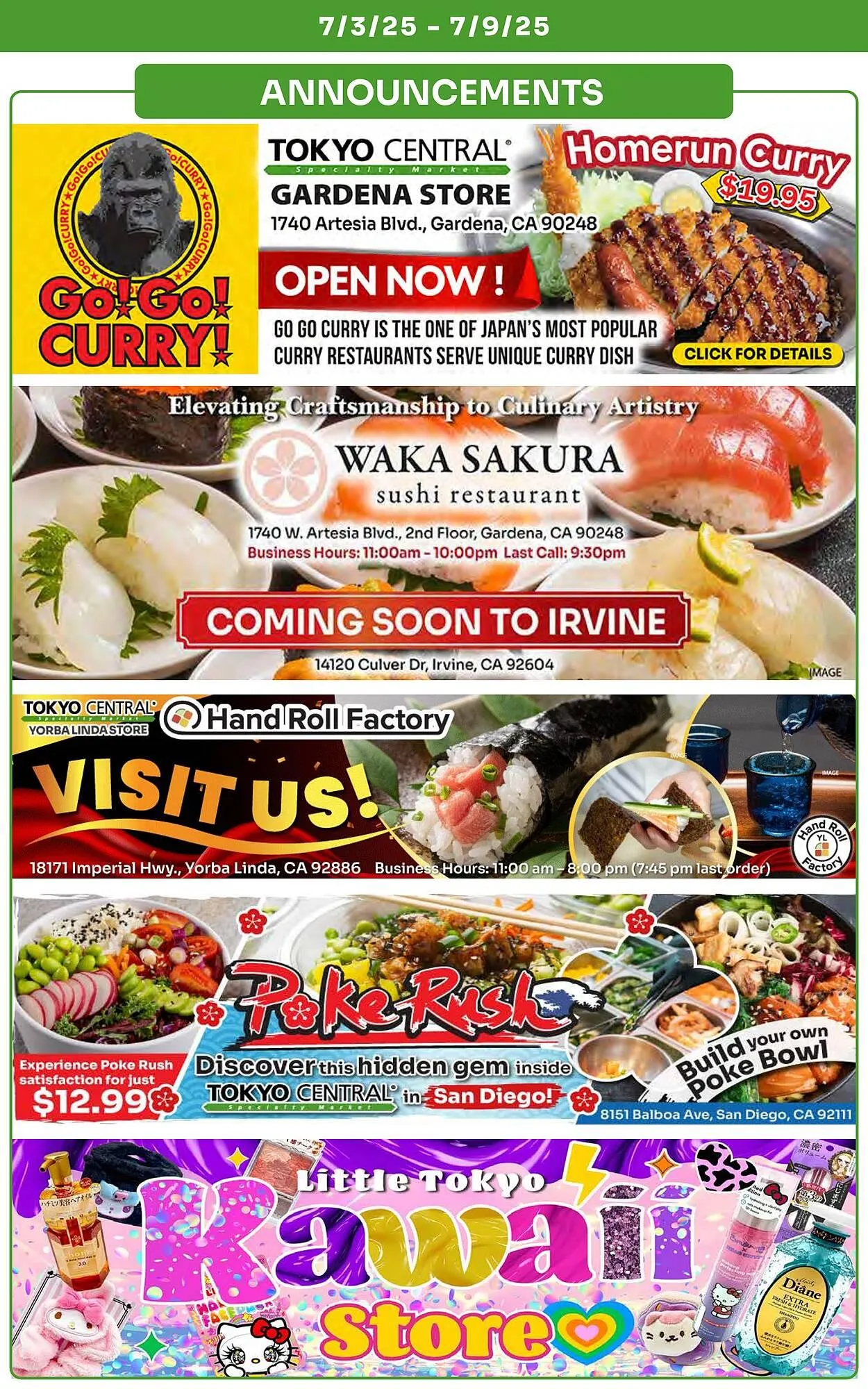 Weekly ad Tokyo Central Specialty Market Weekly Ad from July 3 to July 9 2025 - Page 9
