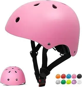 Glaf Toddler Helmet for 2-8 Years Kids Bike Helmets Baby Girls Boys Multi-Sport Adjustable Skateboard Bicycle Helmet Lightweight 3 Sizes for Toddler to Youth 8-14