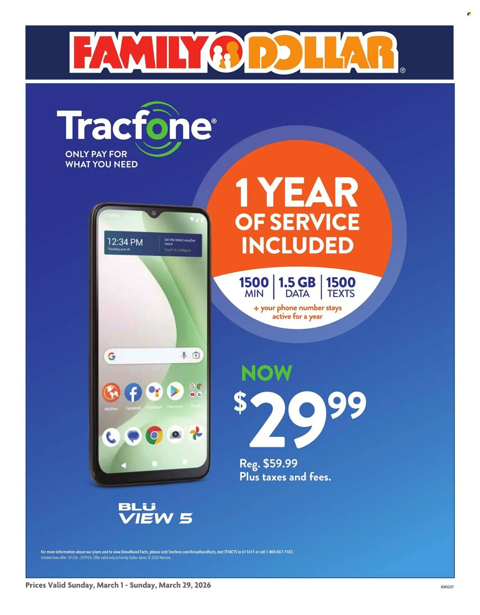 Weekly ad Family Dollar weekly ad from March 1 to March 29 2026 - Page 1