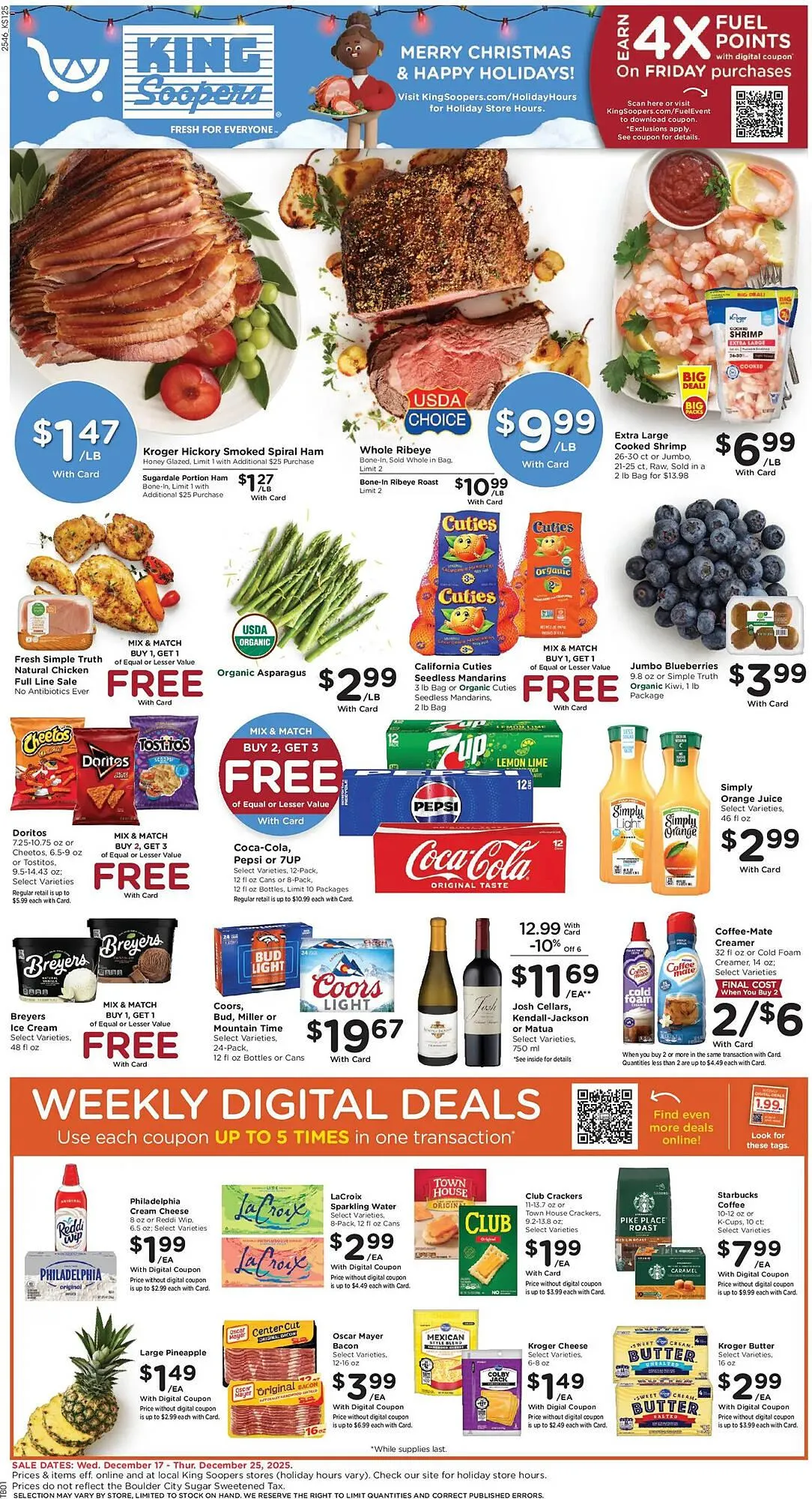Weekly ad King Soopers weekly ad from December 17 to December 26 2025 - Page 1