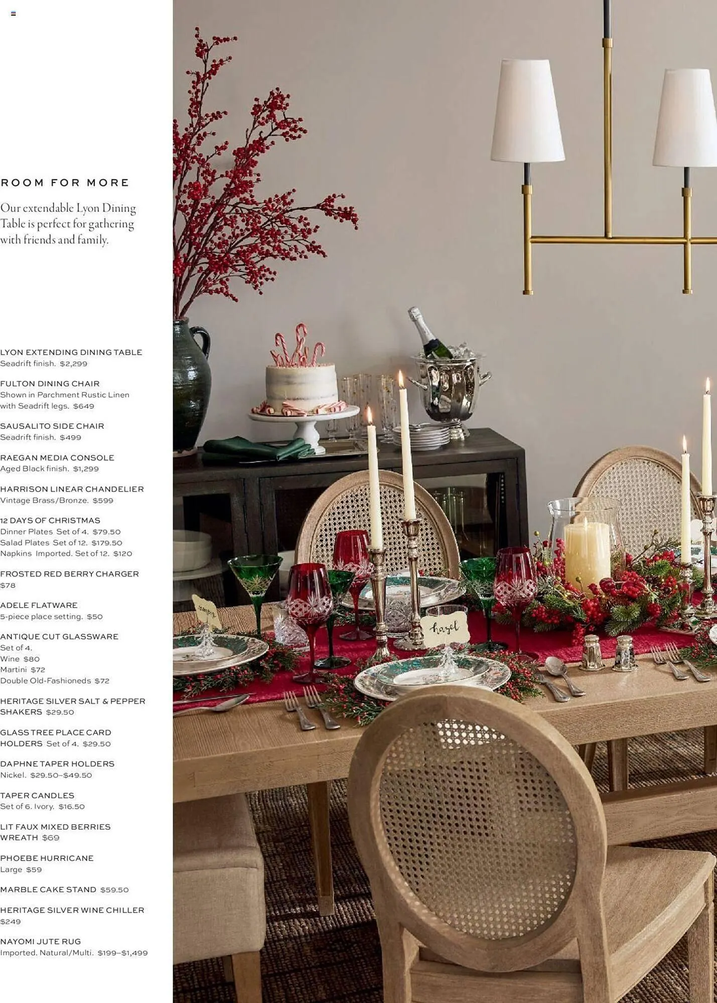 Weekly ad Pottery Barn Weekly Ad from September 13 to December 31 2024 - Page 60