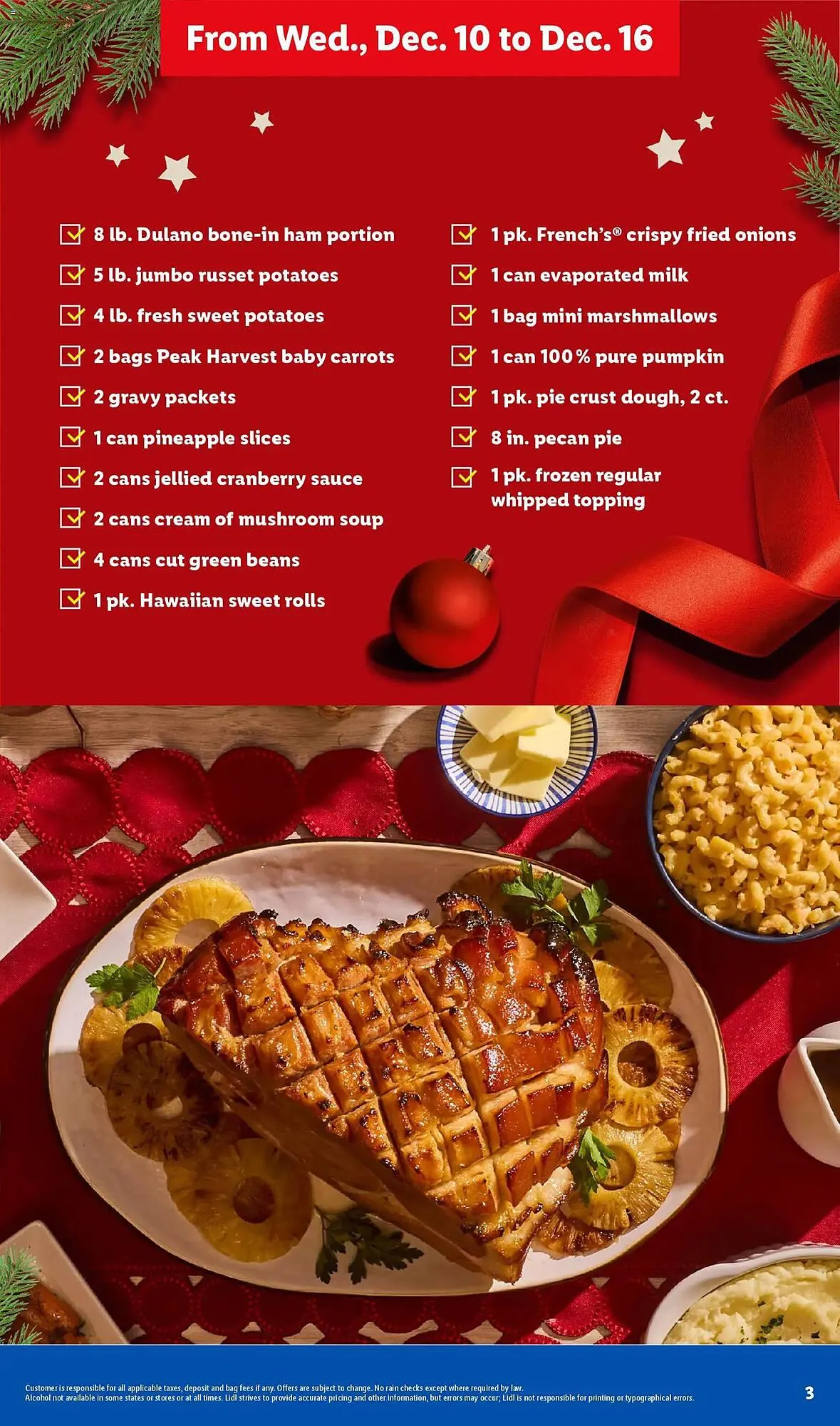 Weekly promotion Lidl weekly ad spanning from December 10 to December 16 2025 - Page 3 for Catalogue 365