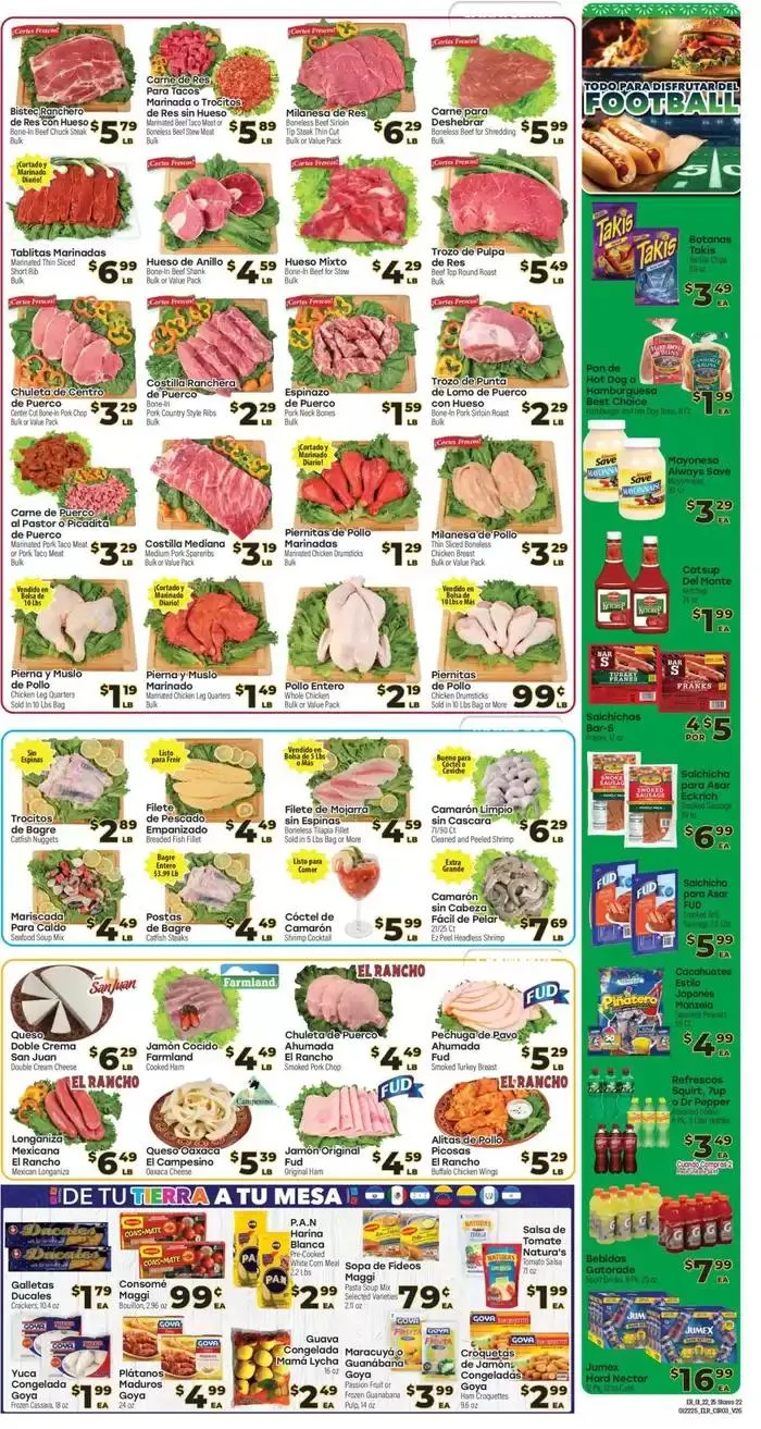Weekly ad Supermercado El Rancho Weekly ad from January 22 to February 5 2025 - Page 3