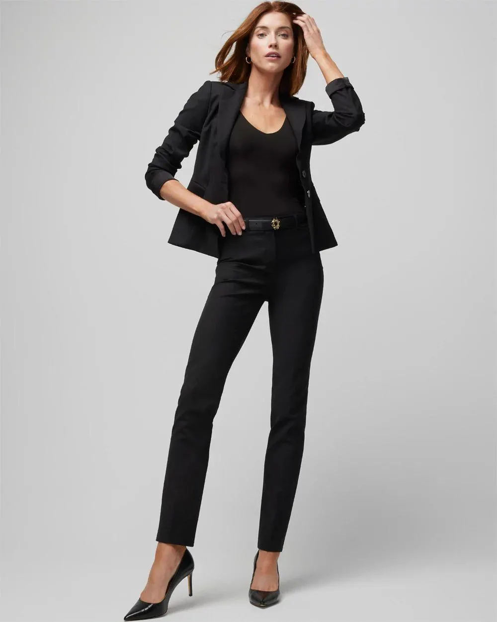 WHBM ® Elle Slim Trouser Comfort Stretch Pants