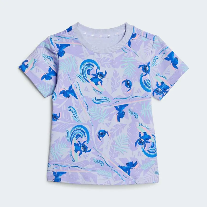 CONJUNTO DE POLERA ADIDAS DISNEY LILO & STITCH