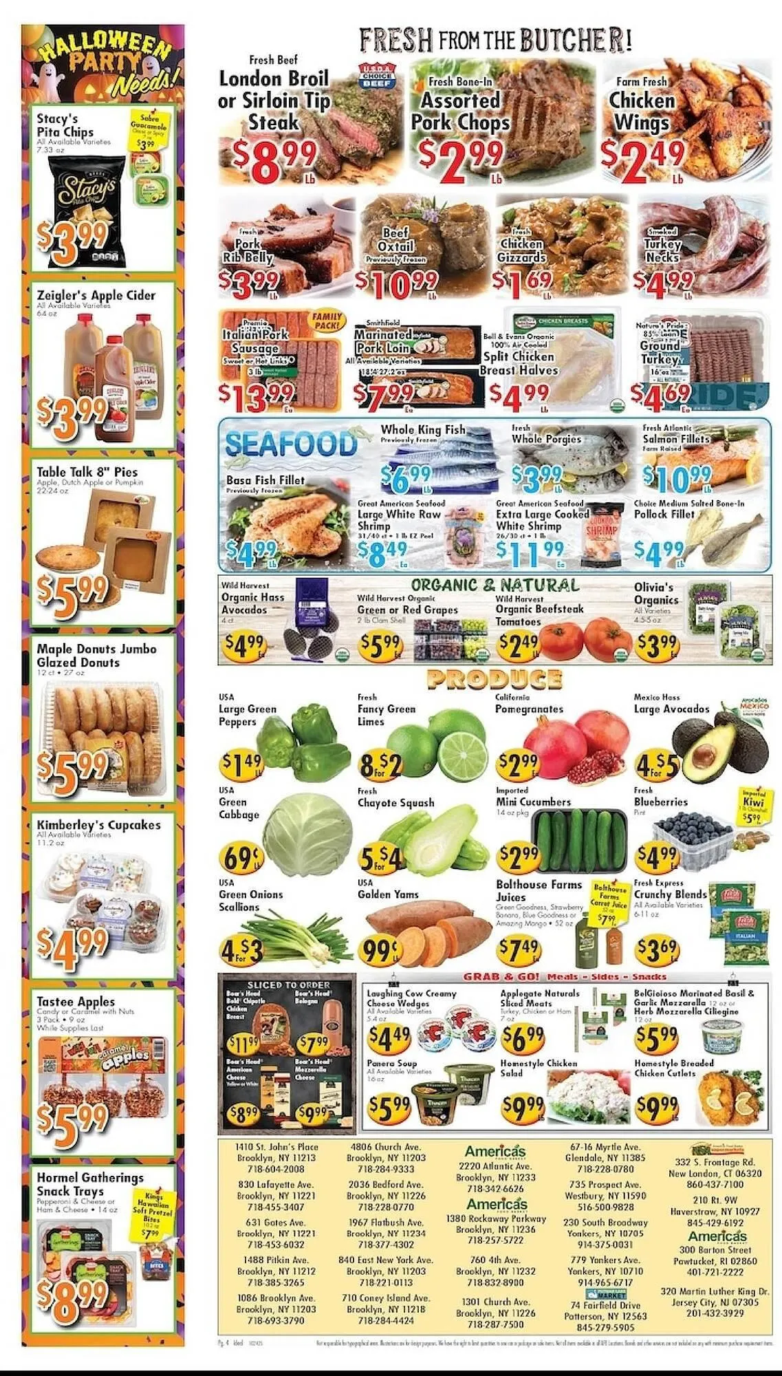 Weekly ad Ideal Food Basket circular from October 24 to October 30 2025 - Page 4