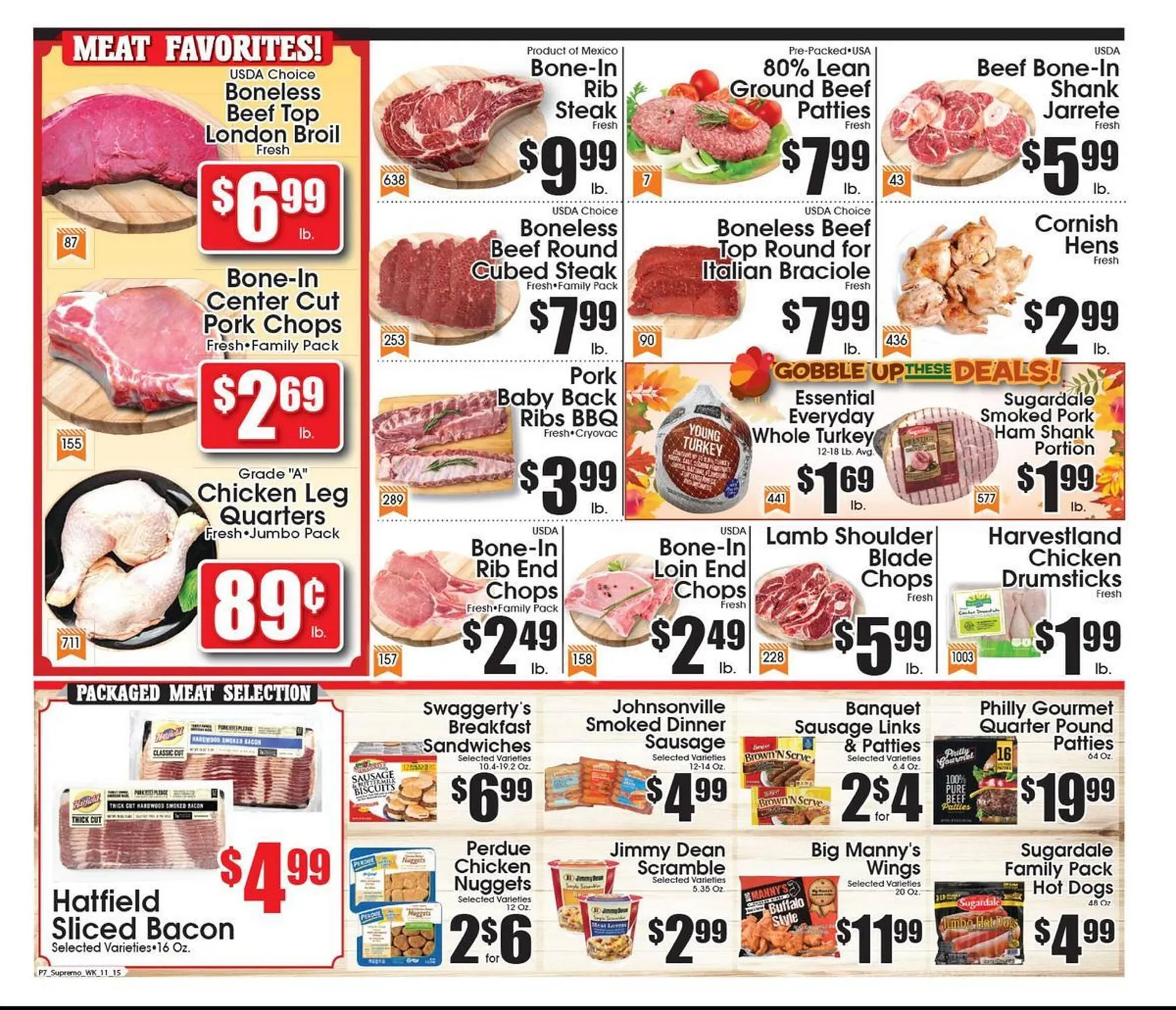 Weekly ad Supremo Foods Inc weekly ad from November 15 to November 21 2025 - Page 7