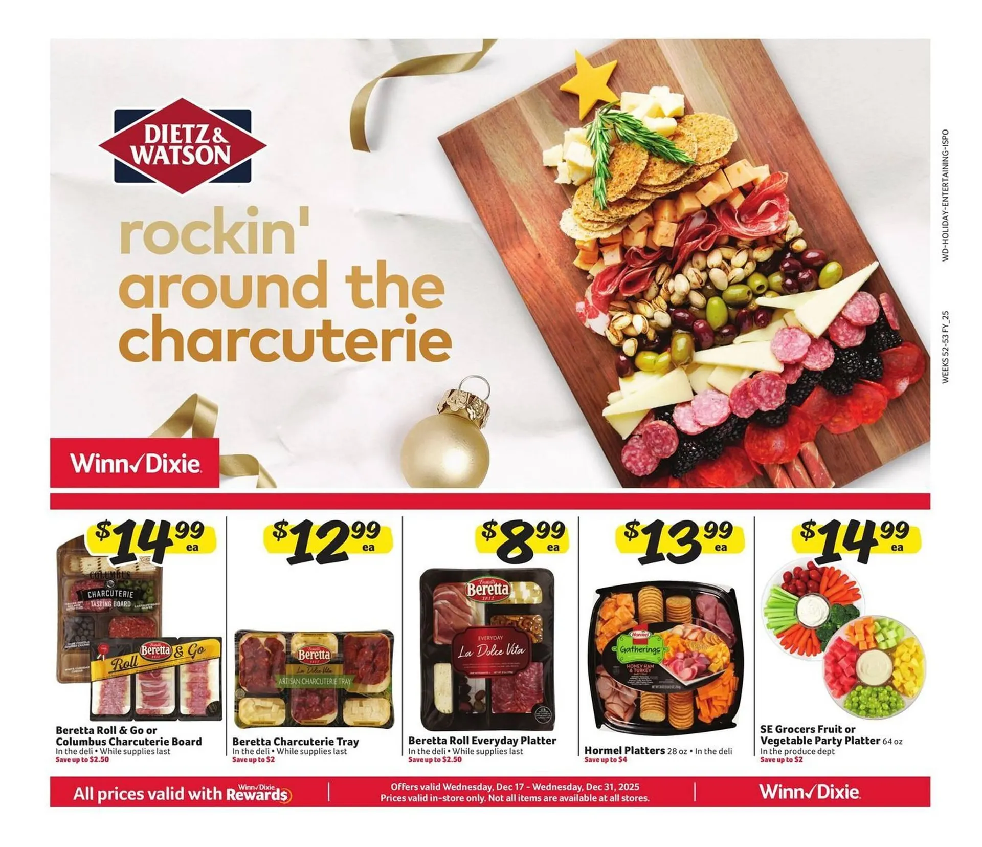 Weekly ad Winn Dixie weekly ad from December 17 to December 31 2025 - Page 1