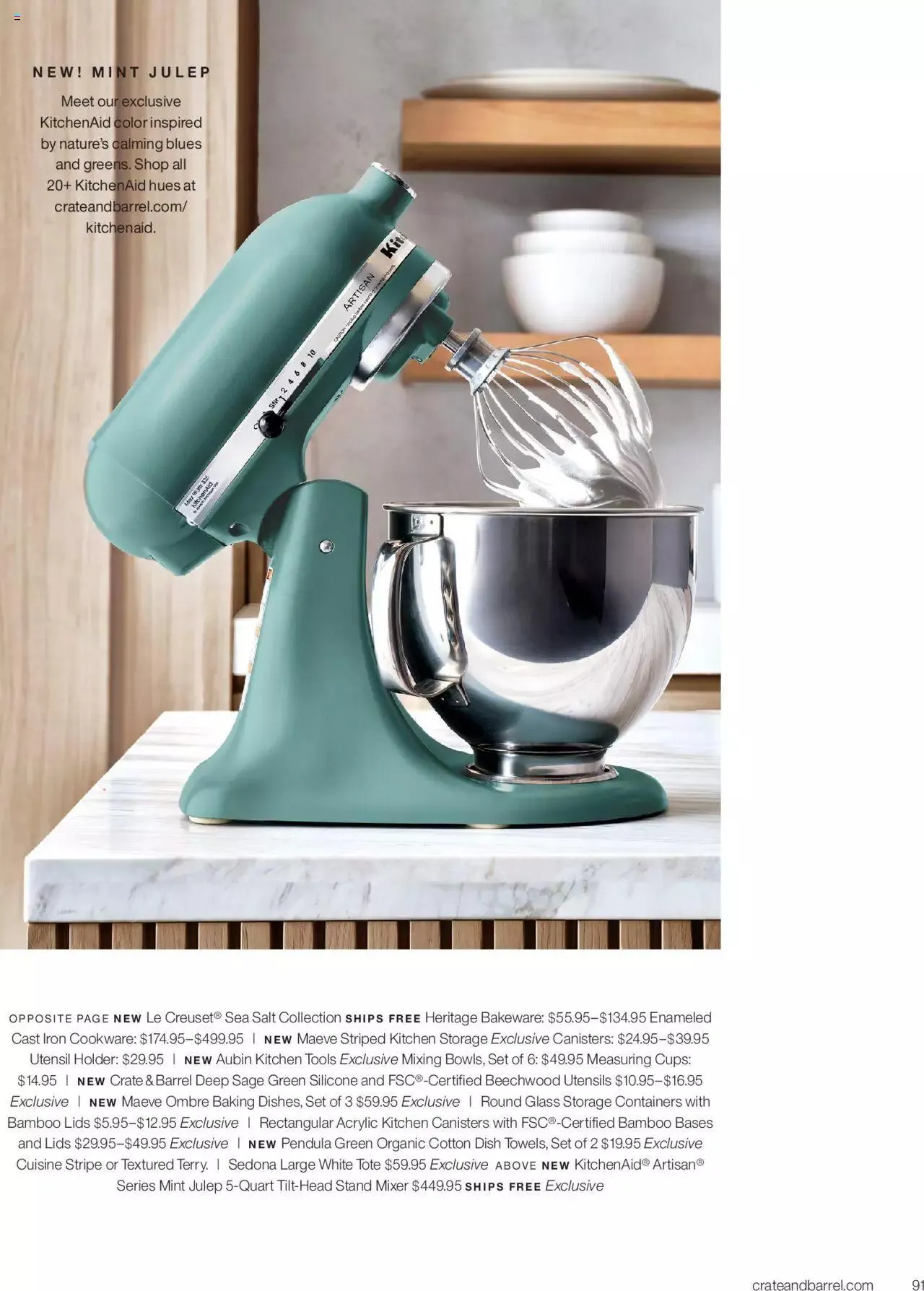 Weekly ad Crate & Barrel - Weekly Ad from April 7 to December 31 2024 - Page 91