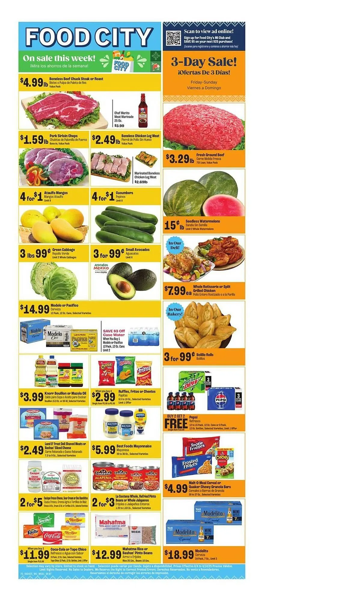 Weekly ad Food City Weekly Ad from June 4 to June 10 2025 - Page 1