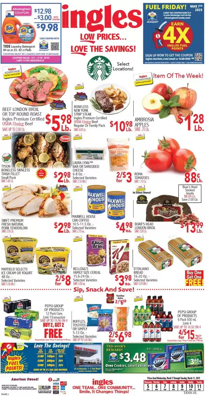 Weekly ad Current deals and offers from March 5 to March 18 2025 - Page 1