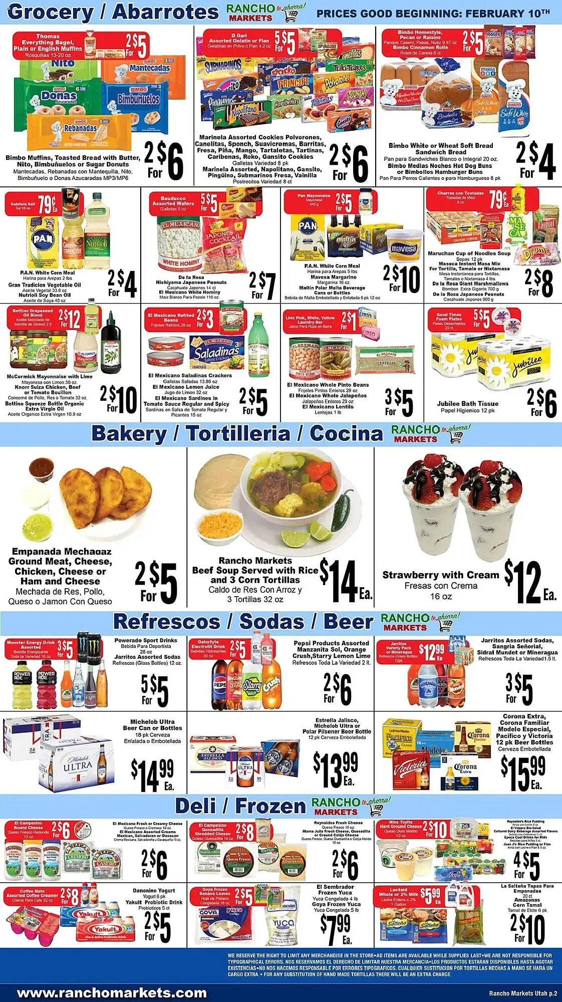 Weekly ad Rancho Markets weekly ad from February 10 to February 17 2026 - Page 2