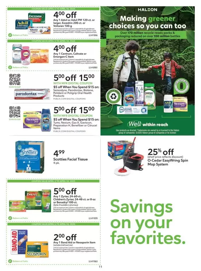 Weekly ad Publix Extra Savings from April 5 to April 18 2025 - Page 11