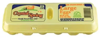 CRYSTAL SPRING LG EGGS