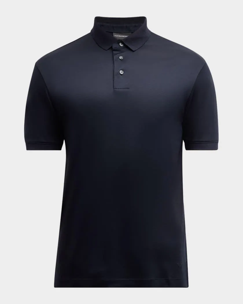 Men's Solid Polo Shirt
