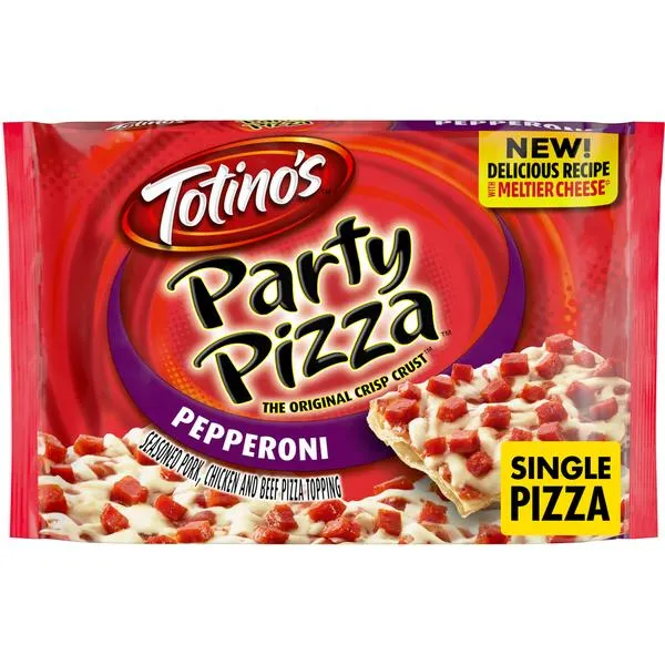 Totino's Party Pizza Pepperoni Thin Crust Frozen Pizza