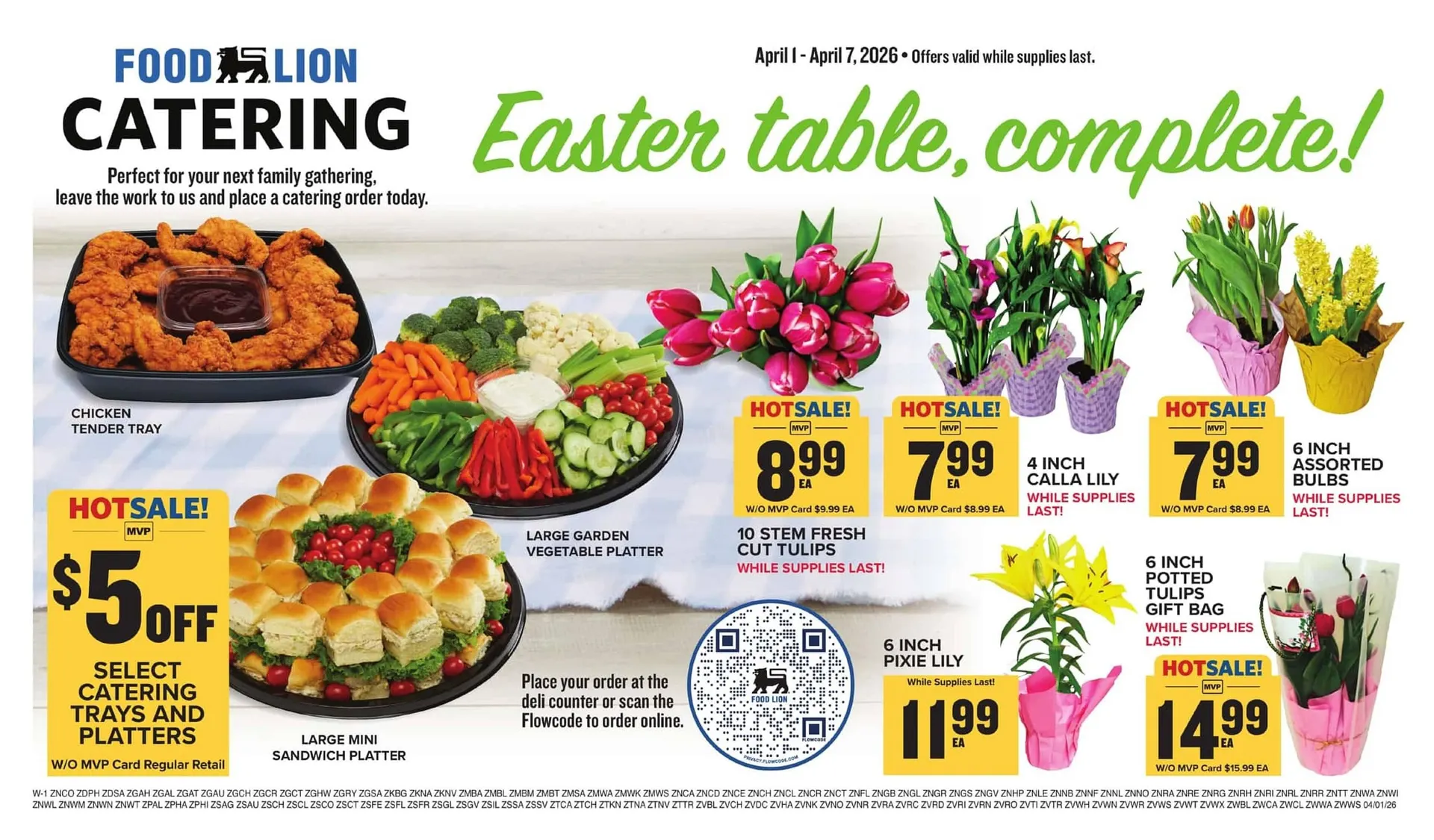 Weekly promotion Food Lion weekly ad spanning from April 1 to April 7 2026 - Page 9 for Catalogue 365