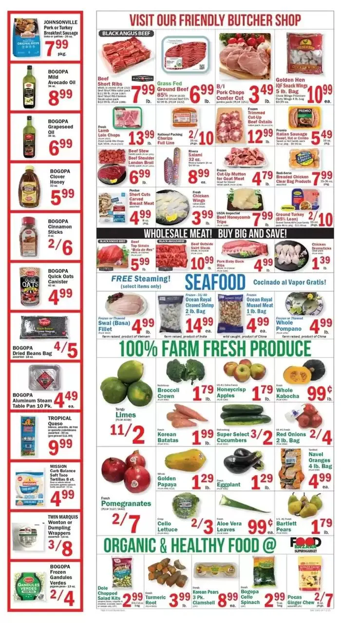 Weekly ad Food Bazaar weekly ad from January 2 to January 8 2025 - Page 4