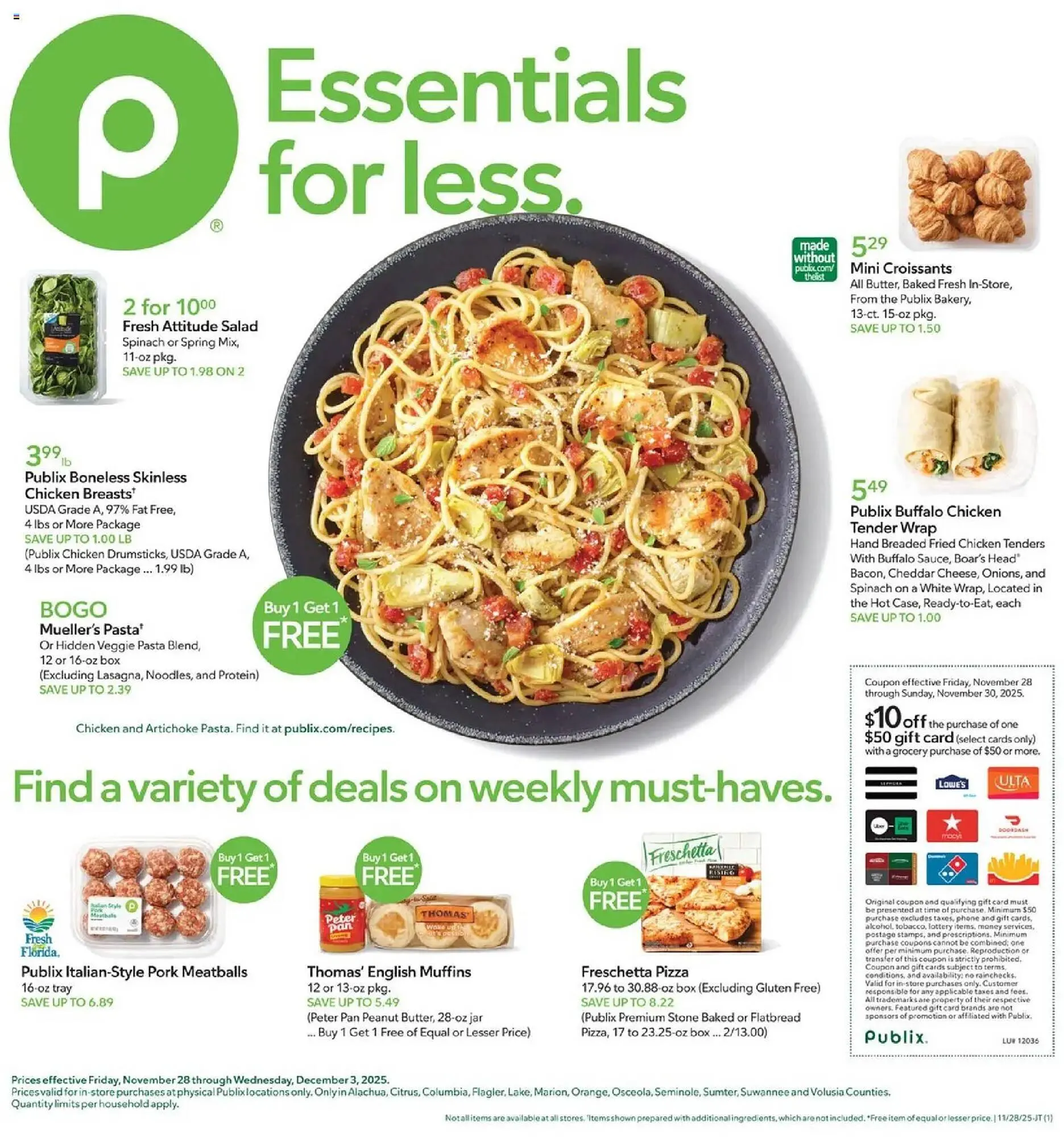 Weekly ad Publix weekly ad from November 28 to December 4 2025 - Page 1