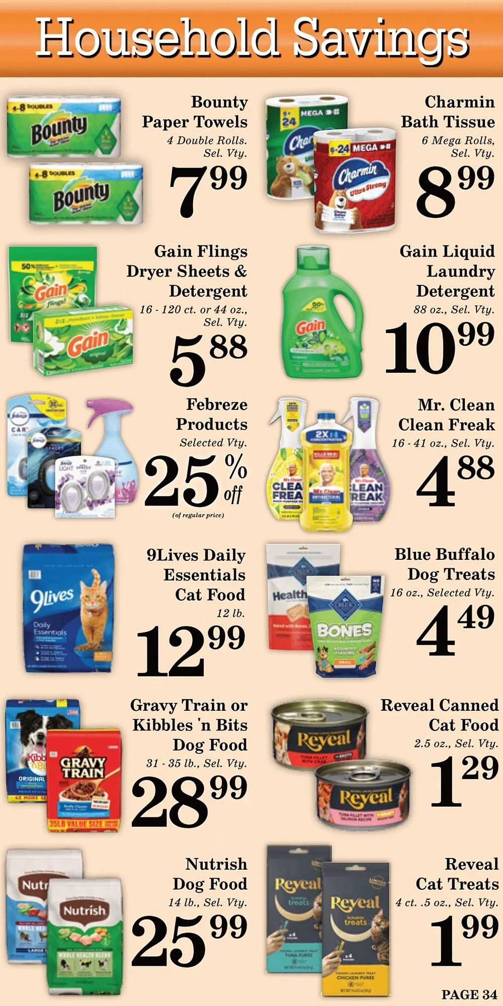 Weekly ad Harvest Foods weekly ad from November 5 to December 2 2025 - Page 35