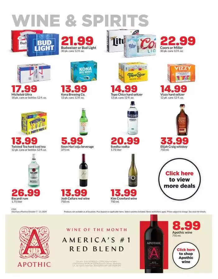 Weekly ad Great offer for all customers from October 7 to October 13 2024 - Page 27