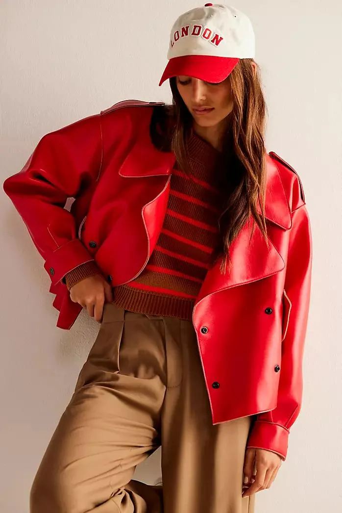 We The Free Alexis Vegan Leather Jacket