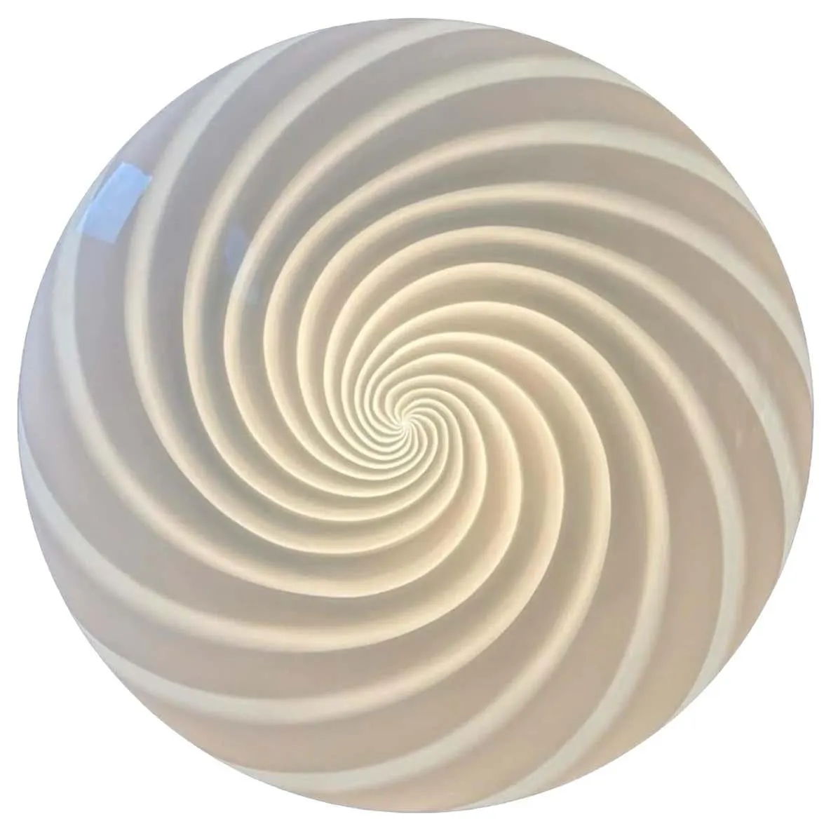 Murano Glass Flush Mount by Vetri 40cm, Italy, late 1970s