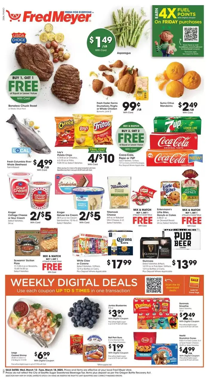 Weekly ad Great offer for bargain hunters from March 12 to March 18 2025 - Page 1