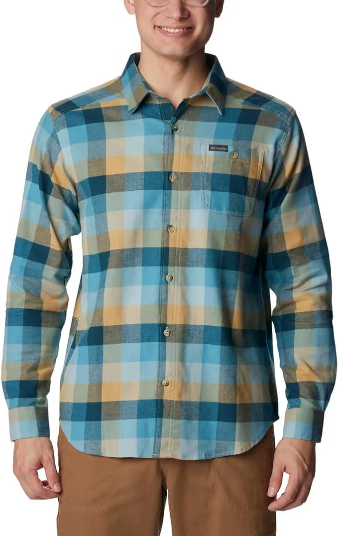 Columbia Men's Cornell Woods Flannel Long Sleeve Shirt