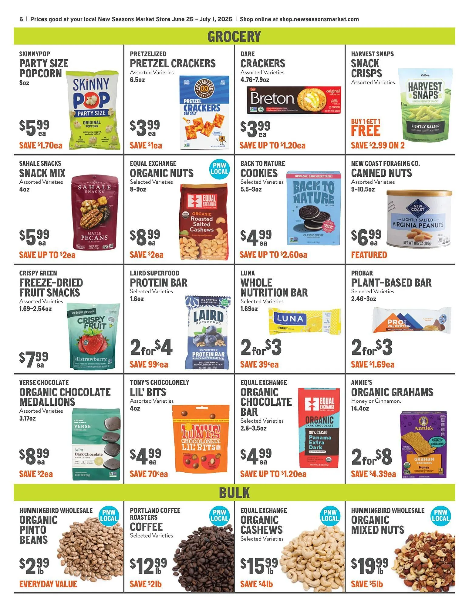 Weekly ad New Seasons Market ad from June 25 to July 1 2025 - Page 5