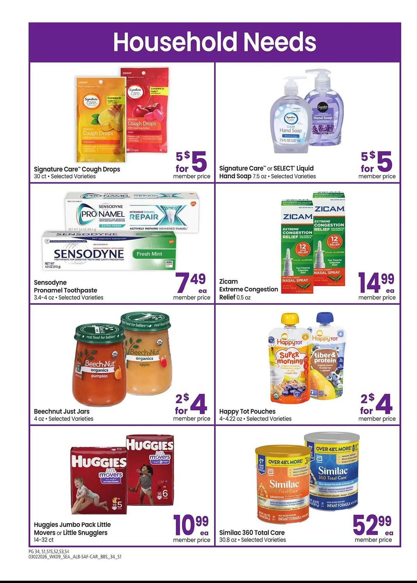 Weekly ad Safeway weekly ad from March 2 to March 22 2026 - Page 34