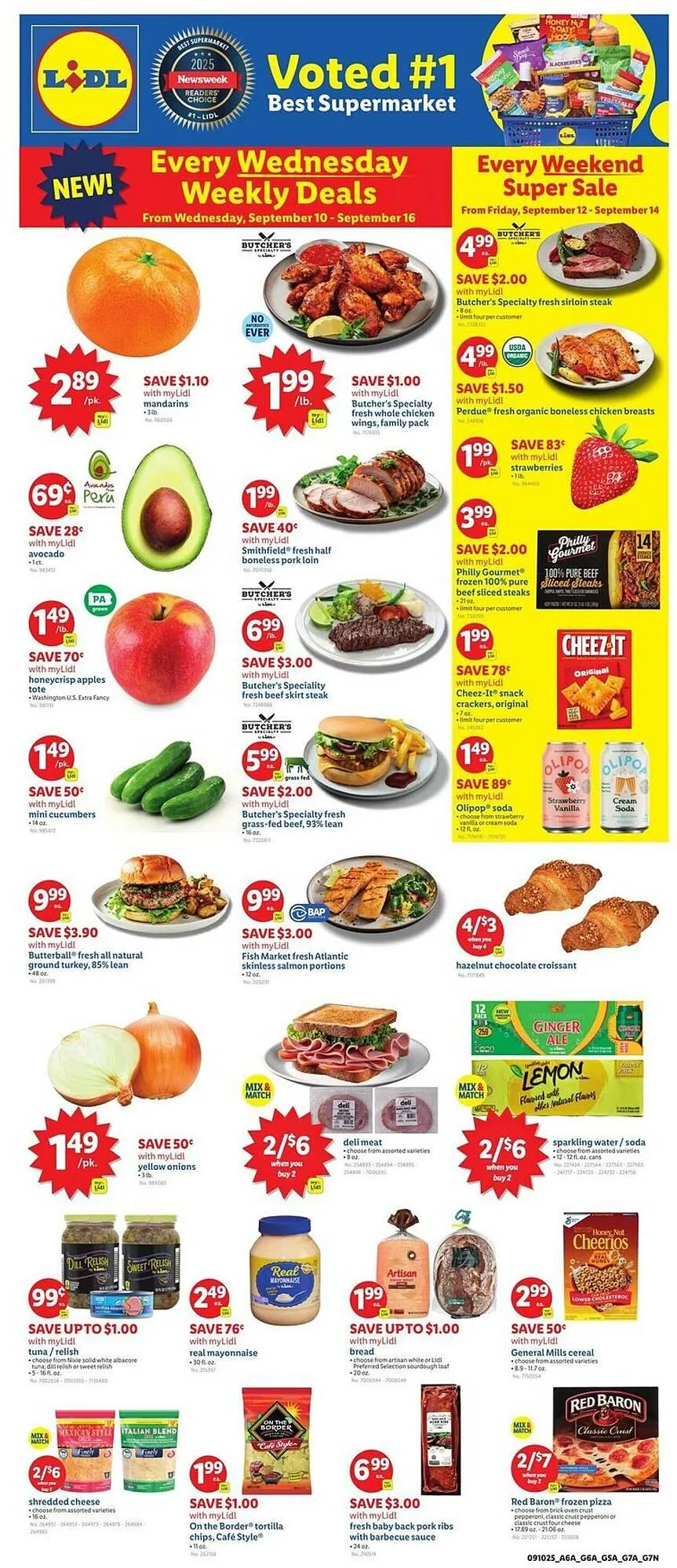 Weekly ad Lidl weekly ad from September 10 to September 16 2025 - Page 1