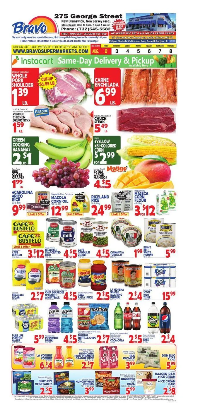 Weekly ad Special offers for you from August 2 to August 8 2024 - Page 1