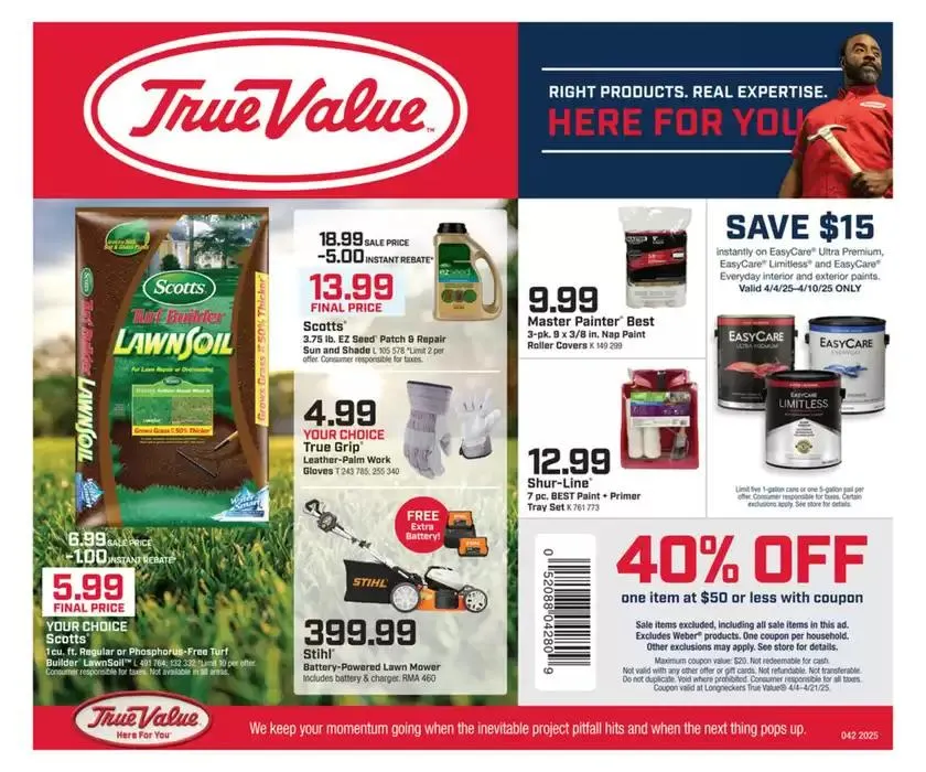 Weekly ad Special offers for you from April 4 to April 21 2025 - Page 1