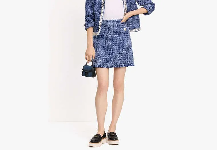 Gabrielle Tweed Skirt