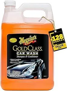Meguiar's Gold Class Car Wash, Car Wash Foam for Car Cleaning - 1 Gallon Container