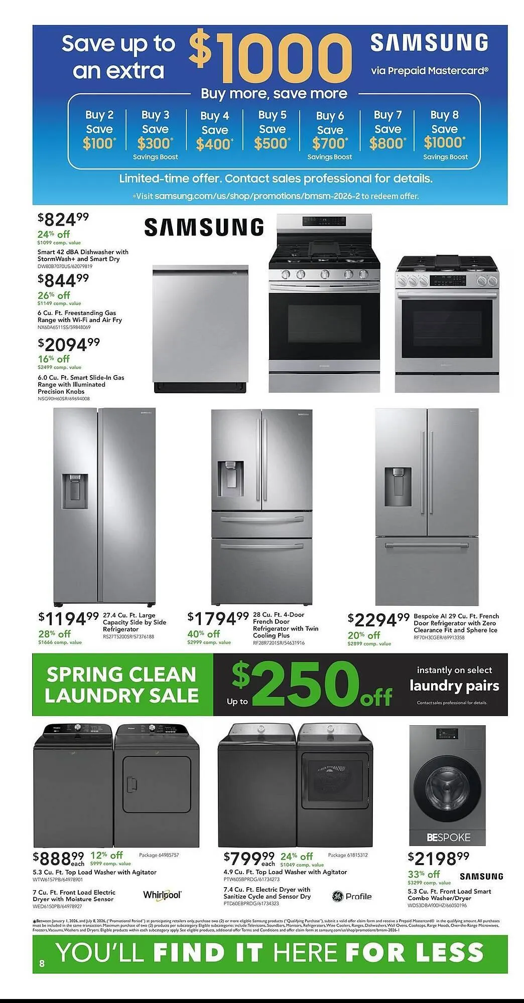 Weekly ad Nebraska Furniture Mart weekly ad from April 22 to April 28 2026 - Page 8