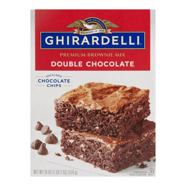 Ghirardelli Double Chocolate Brownie Mix