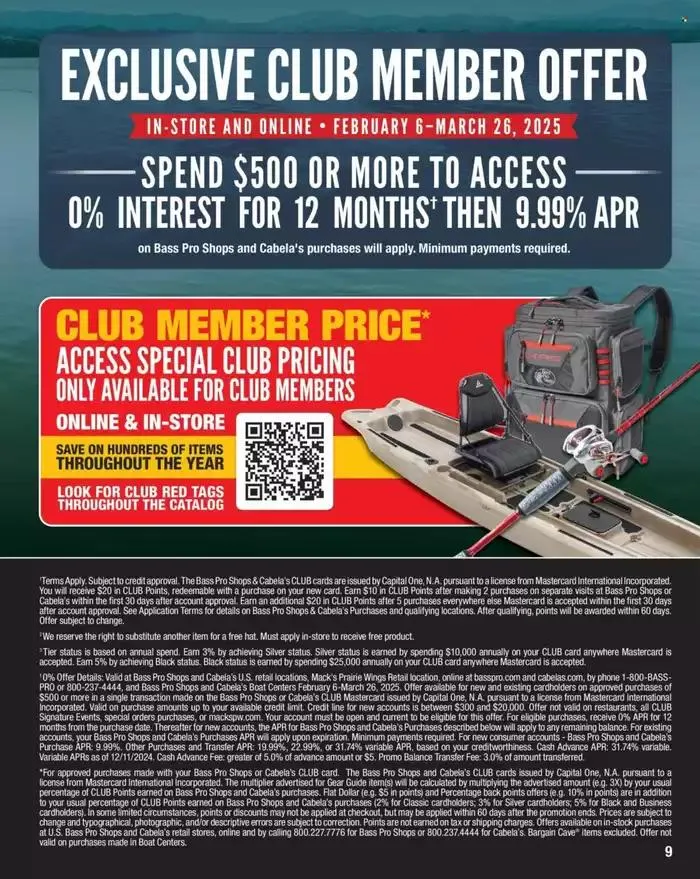 Weekly ad Cabela's Weekly ad from January 31 to February 6 2025 - Page 9