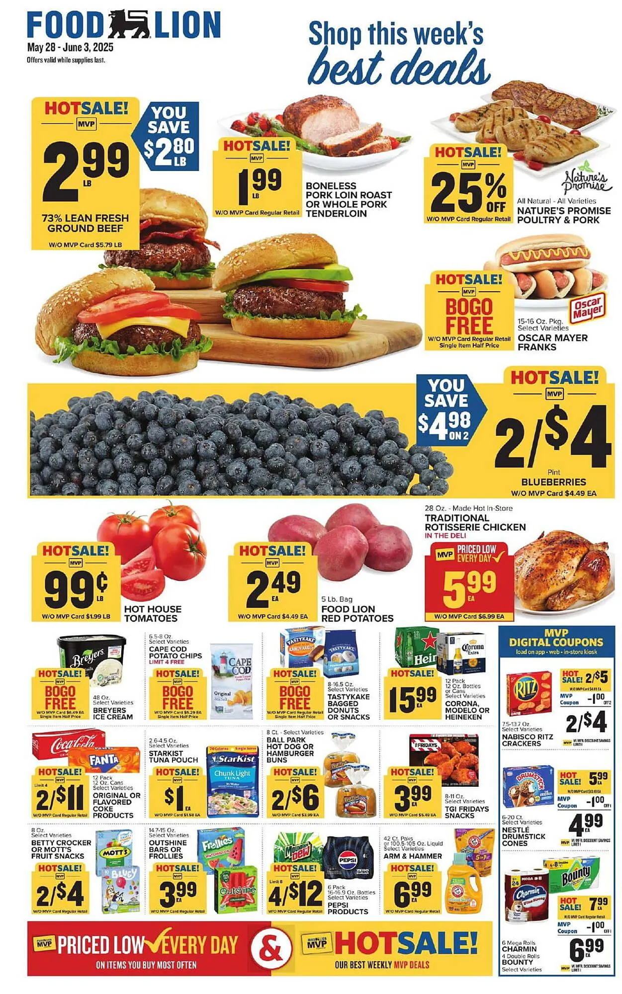 Weekly ad Food Lion Weekly Ad from May 28 to June 3 2025 - Page 1