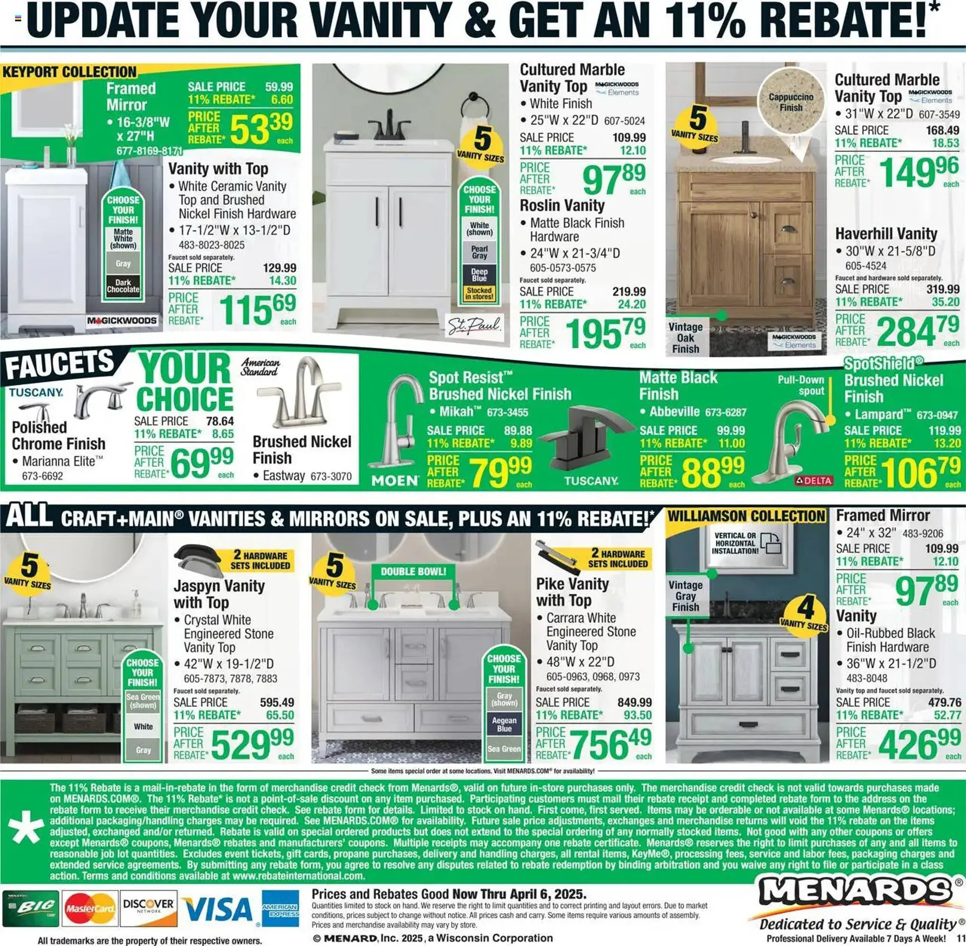 Weekly ad Menards Weekly Ad from March 26 to April 6 2025 - Page 20