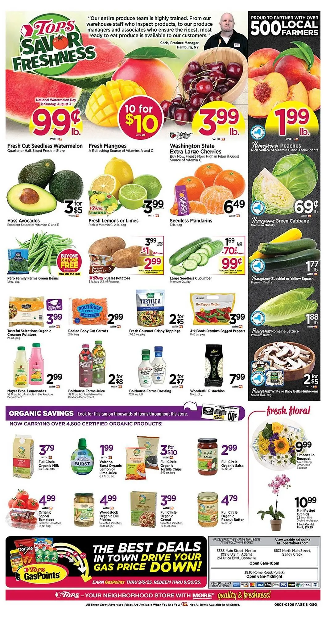Weekly ad Tops Weekly Ad from August 3 to August 9 2025 - Page 8