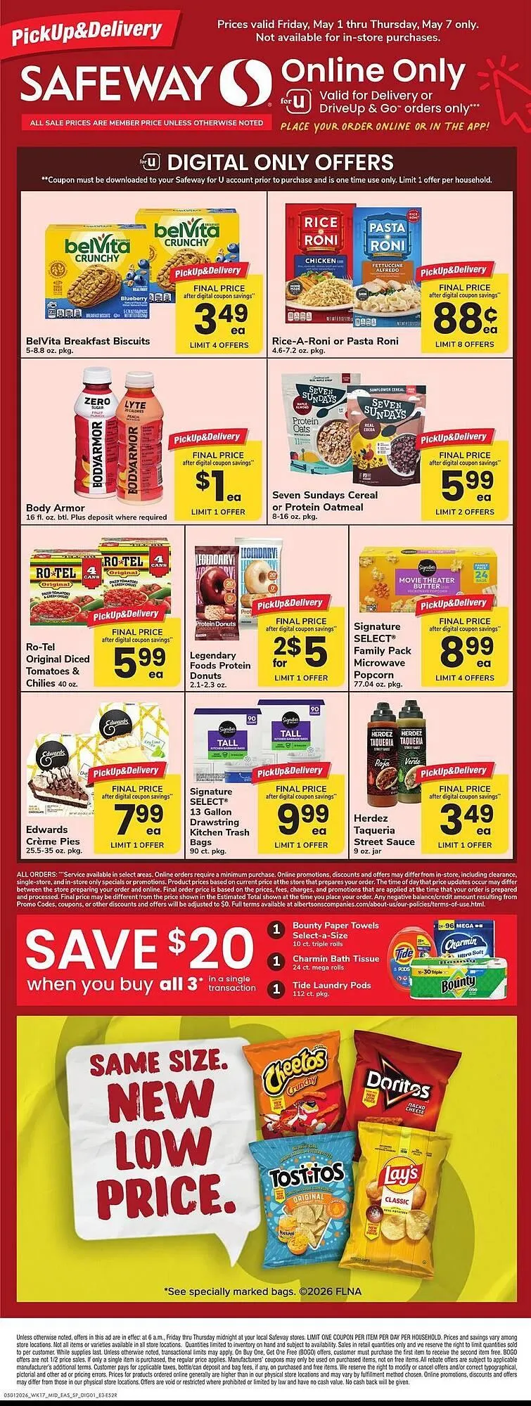 Weekly ad Safeway weekly ad from May 1 to May 7 2026 - Page 1