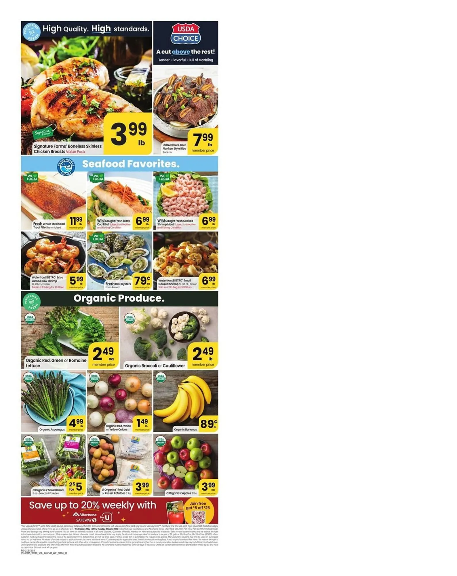 Weekly ad Albertsons Weekly Ad from May 14 to May 20 2025 - Page 4