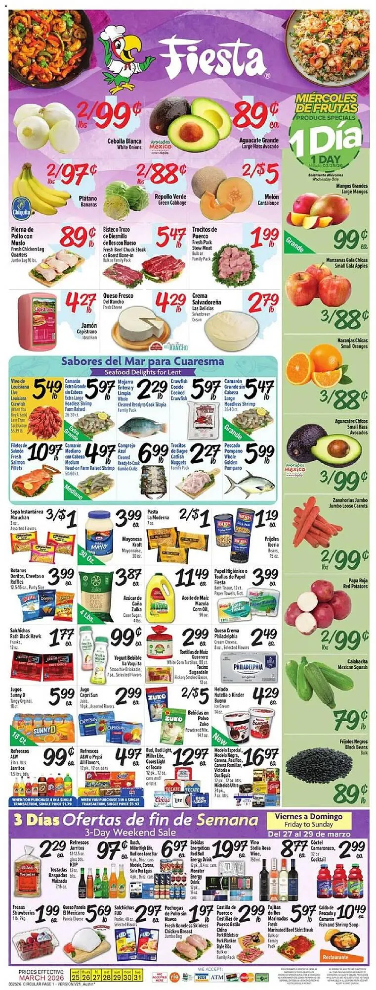 Fiesta Mart weekly ad - 1