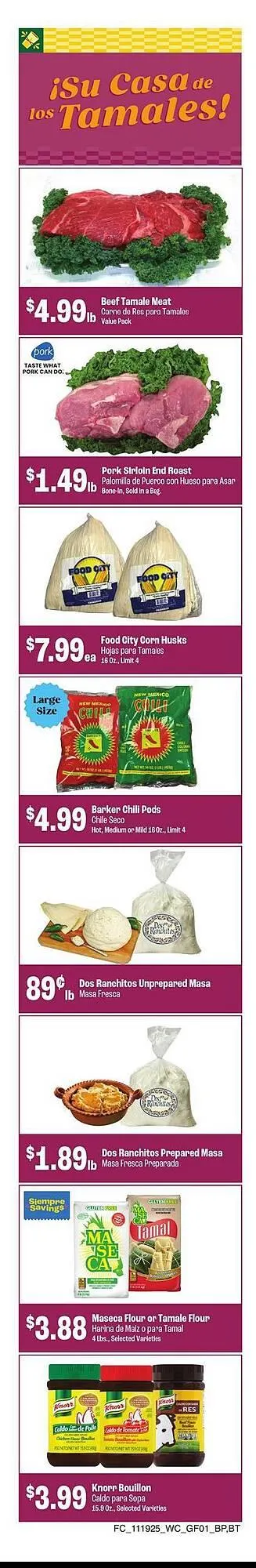 Weekly ad Food City weekly ad from November 19 to November 27 2025 - Page 1
